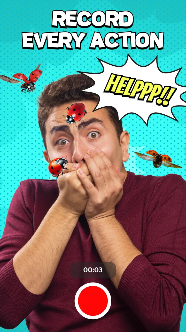 Bugzz: Insect Prank Filters screenshot 4