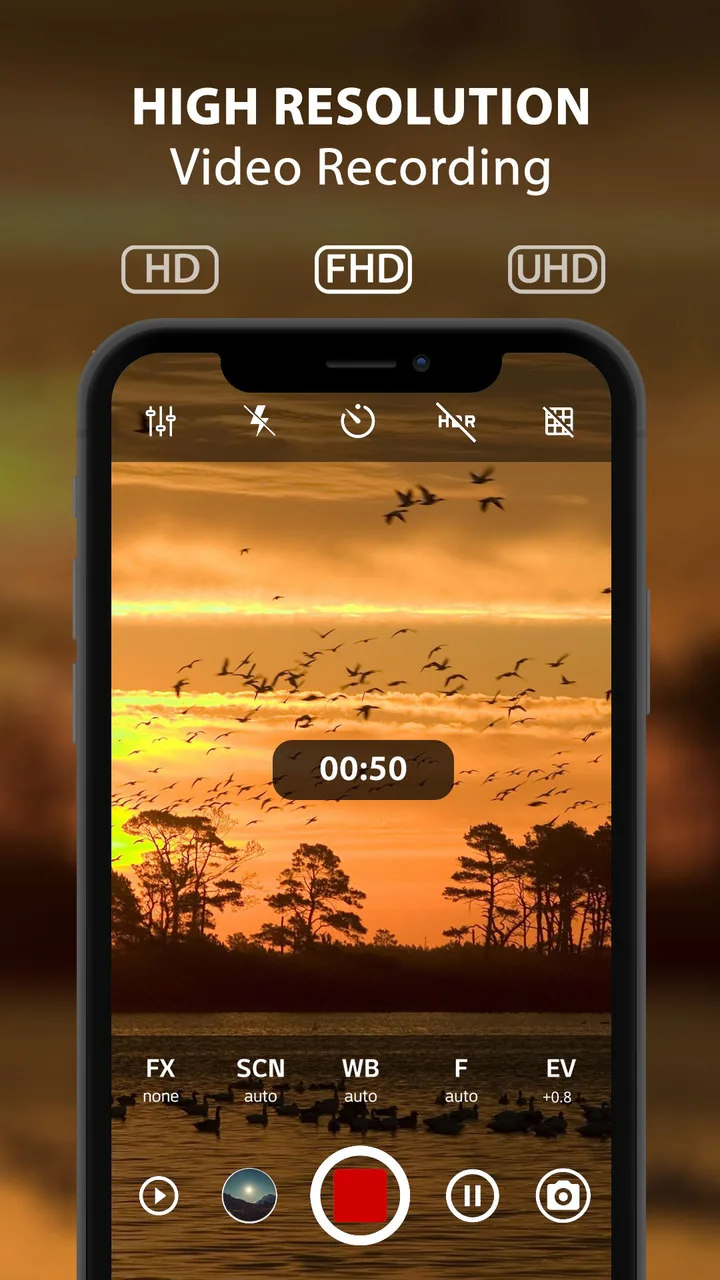 ProCam X - Lite :HD Camera Pro screenshot 2