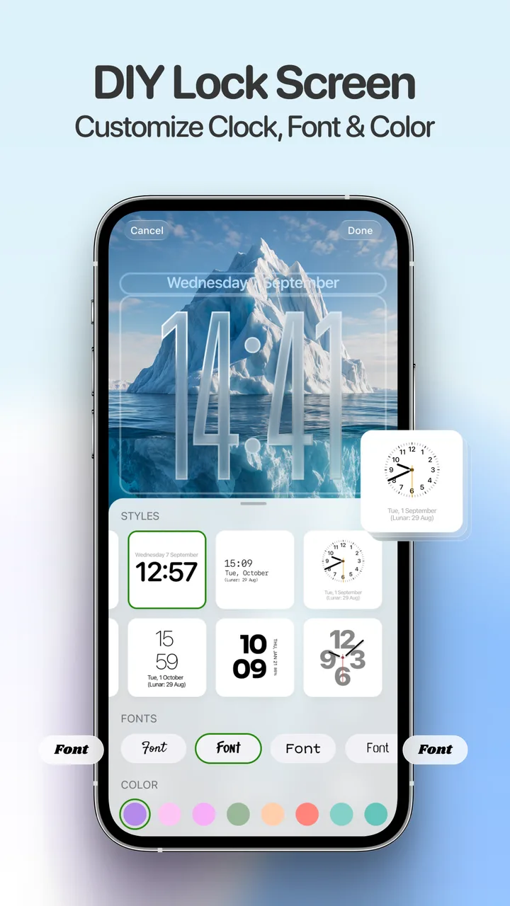 Liquid Lock Screen: KaLock screenshot 3
