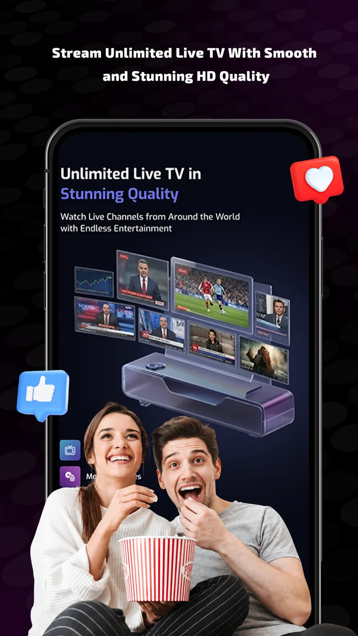 IPTV: Smart Stream & Live screenshot 1