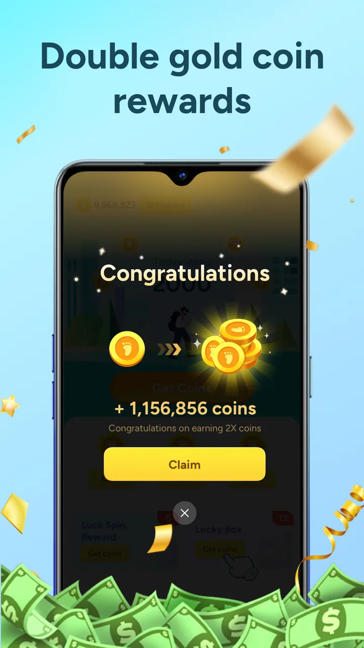 WalkStep:Tracker & Reward screenshot 2