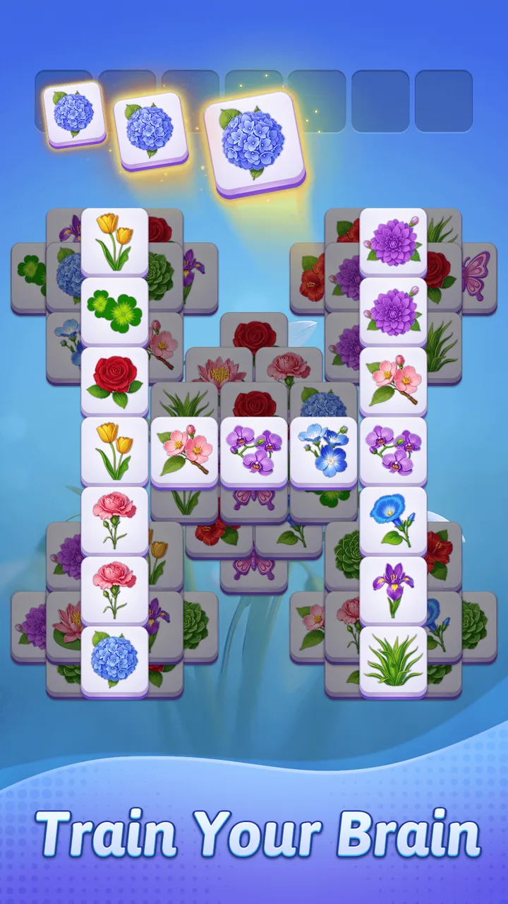 Bloom Tiles: Flower Match Game screenshot 2