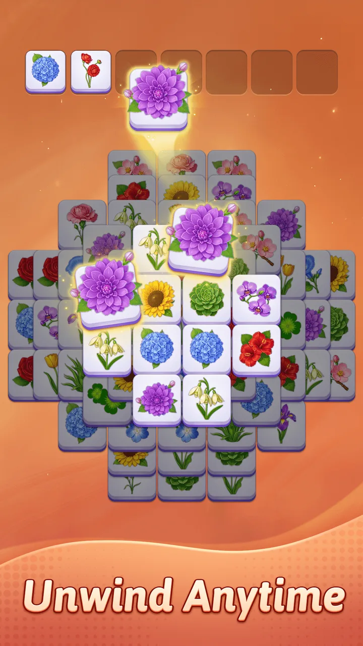 Bloom Tiles: Flower Match Game screenshot 3