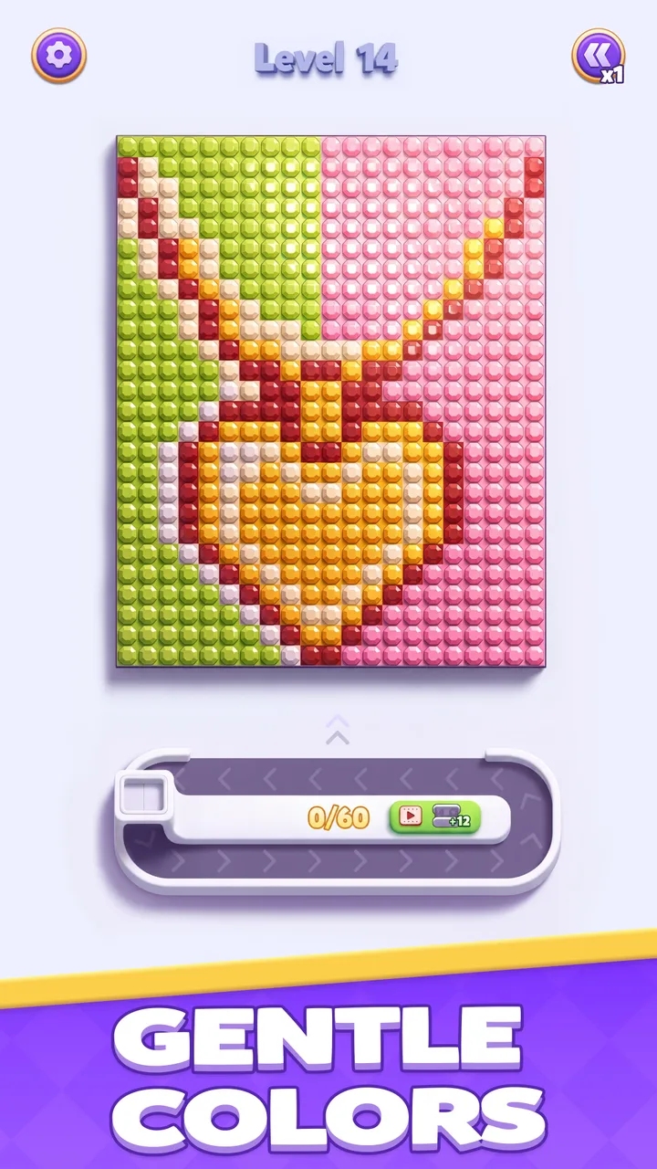 Jewel Loop - Coloring Sort screenshot 1