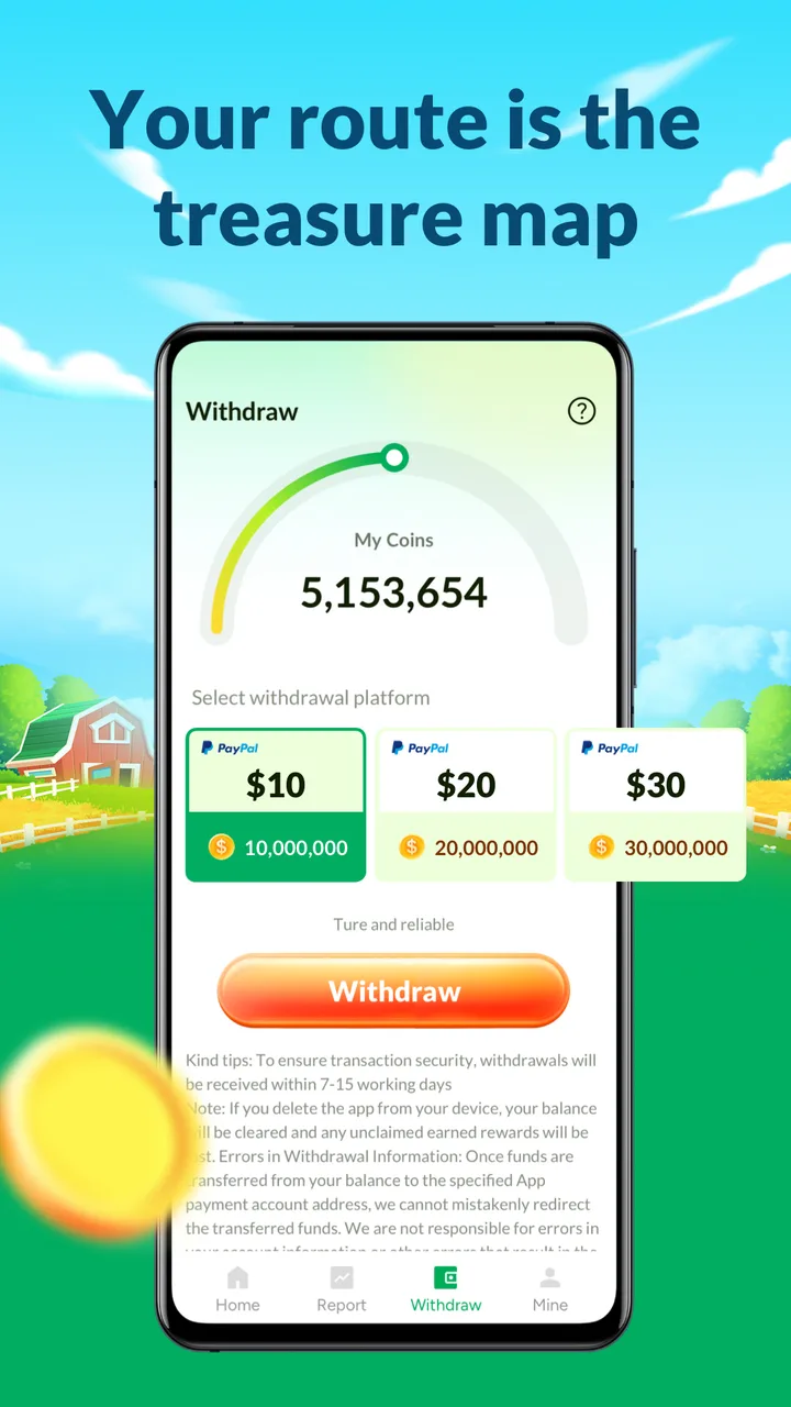 StepRush-Earn Reward by walk screenshot 3