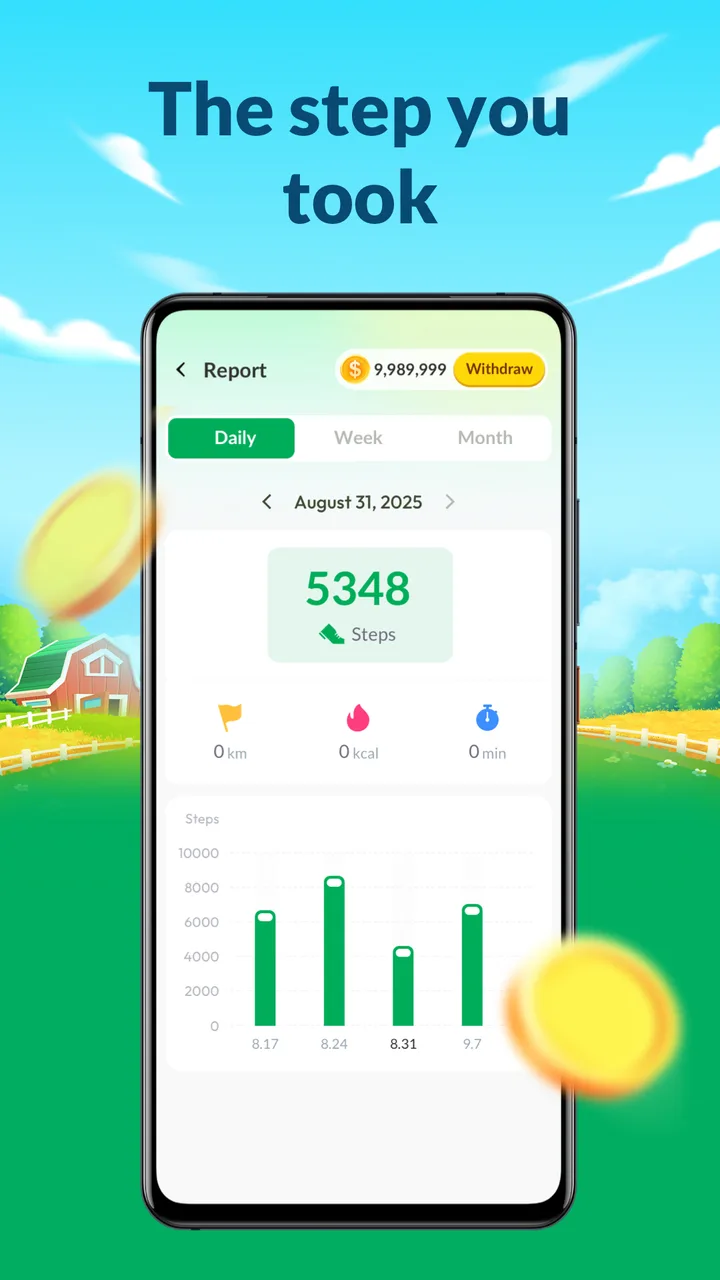 StepRush-Earn Reward by walk screenshot 4