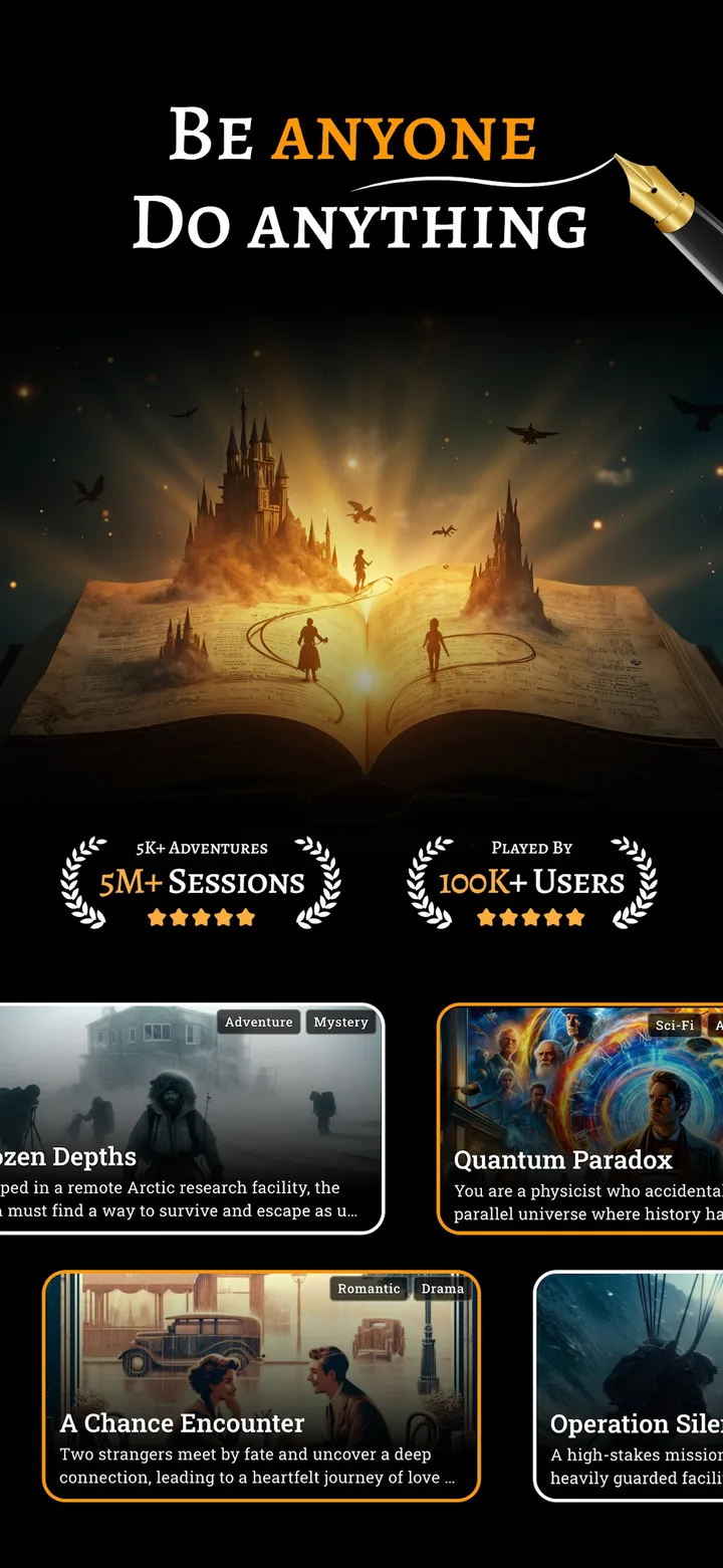 FableAI: AI Text Adventure RPG screenshot 1