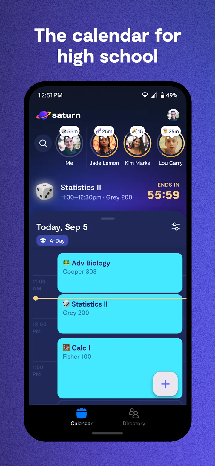 Saturn Calendar screenshot 1