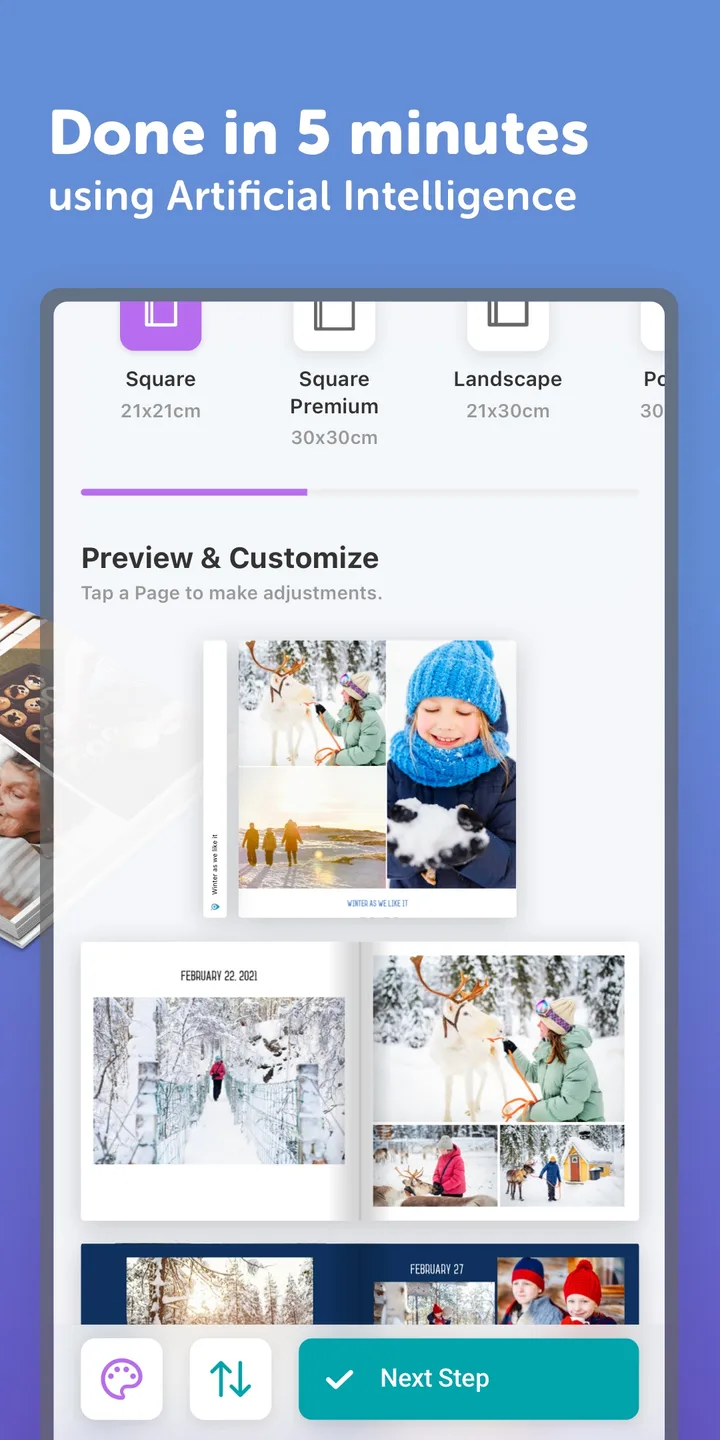 Journi Print - 5min Photo Book screenshot 2