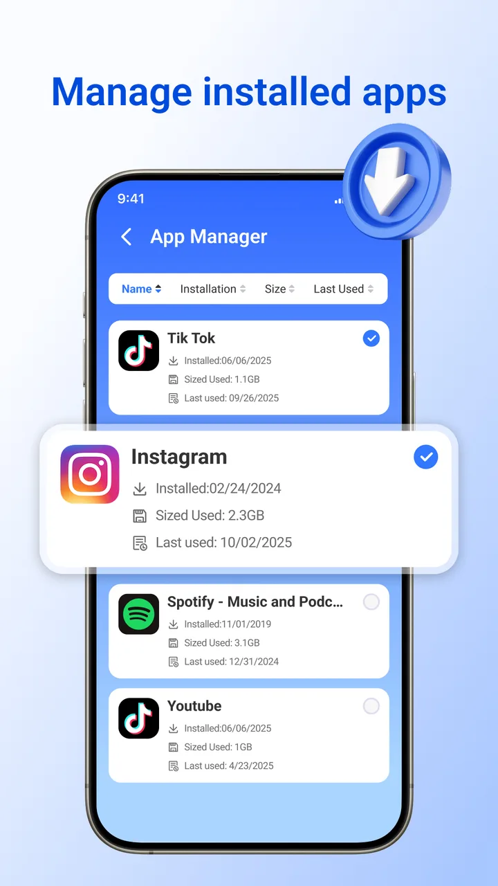 Junk Eraser - Storage Manager screenshot 4