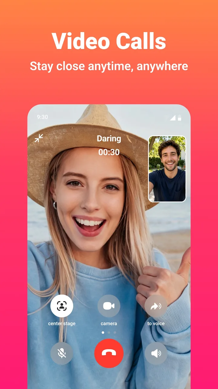 JusTalk - Video Chat & Calls screenshot 1