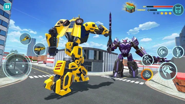 Robot Game: Transform & Fight screenshot 1