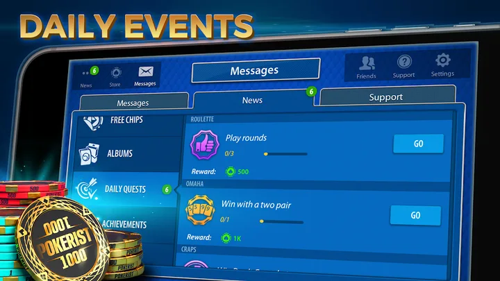 Texas Hold'em Poker: Pokerist screenshot 3