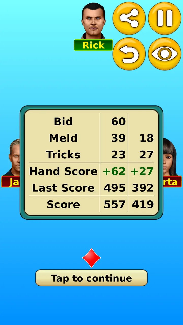 Pinochle screenshot 4