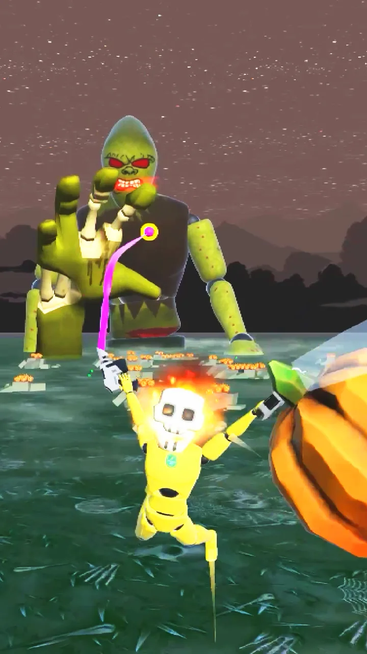 Grapple Hook Hero : Zip Action screenshot 1