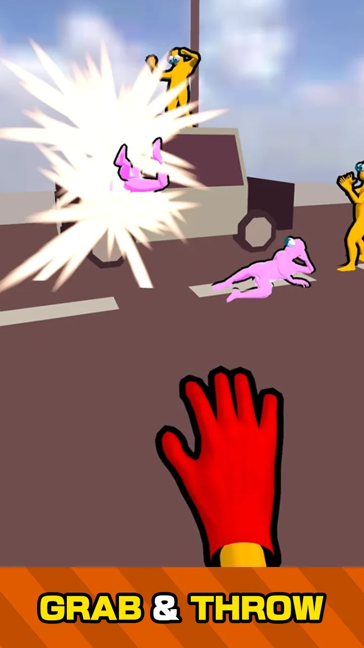 Grab Throw : Hit Annoying Guys screenshot 3