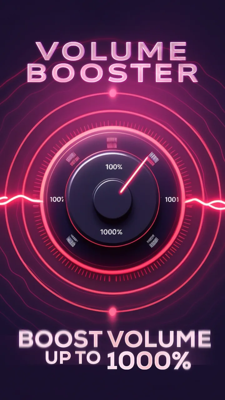 Volume Booster - Bass Booster screenshot 1