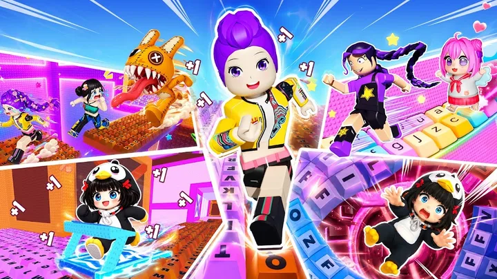 Keyboard Tower: ASMR Climb screenshot 1