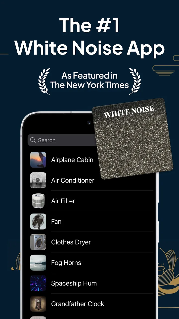 White Noise Deep Sleep Sounds screenshot 1