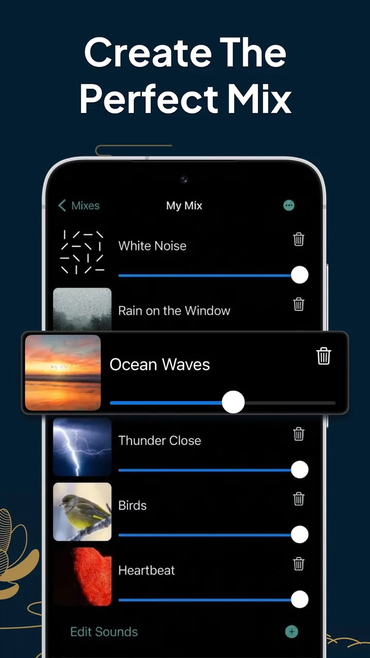 White Noise Deep Sleep Sounds screenshot 3