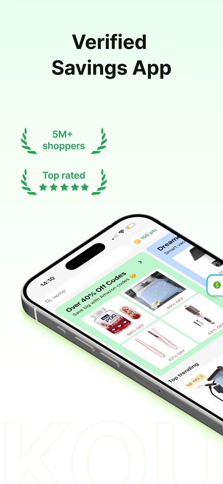 Koupon: Real Deals & Codes screenshot 1