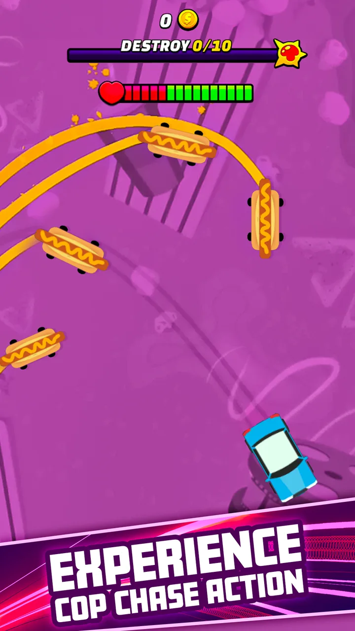 Police Pursuit: Burnout Rush! screenshot 1