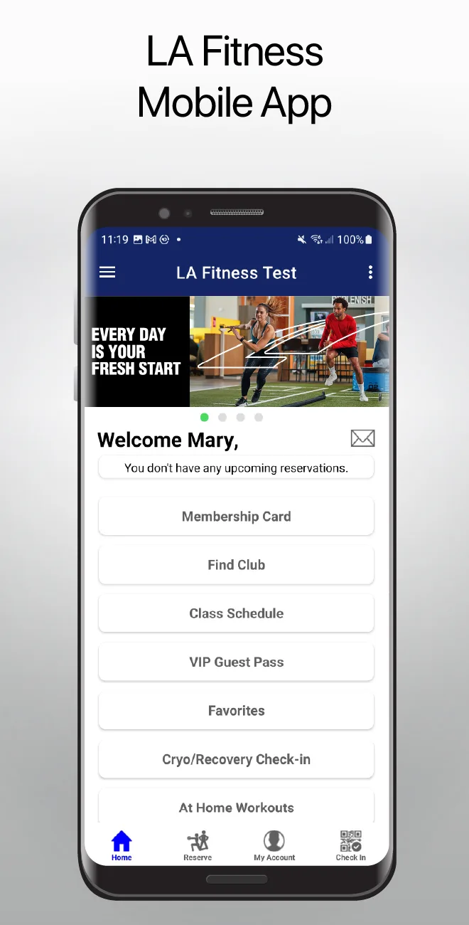 LA Fitness Mobile screenshot 1