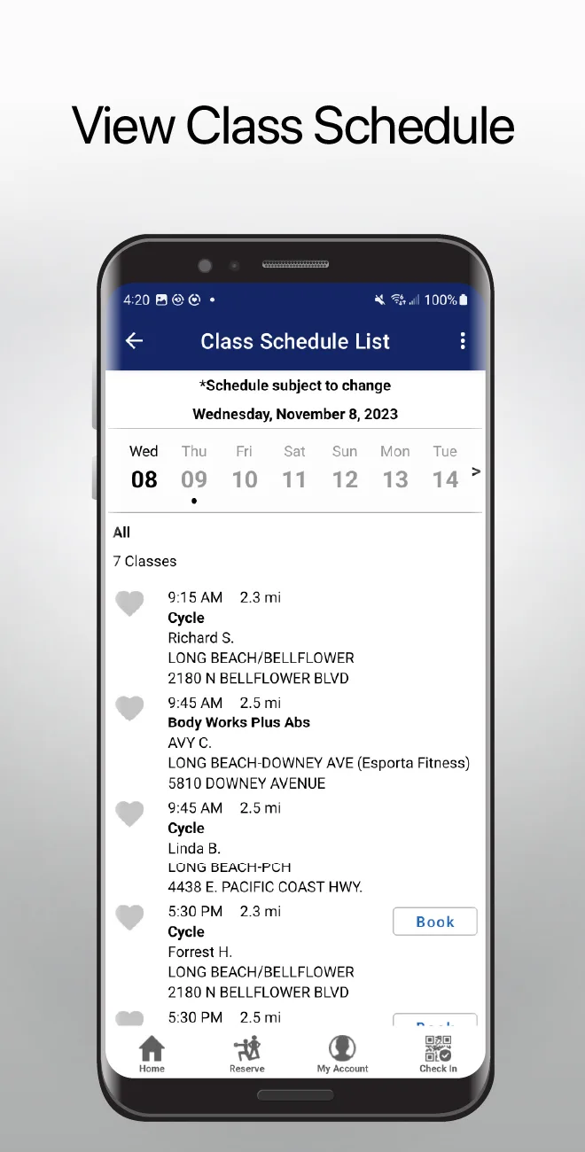 LA Fitness Mobile screenshot 3