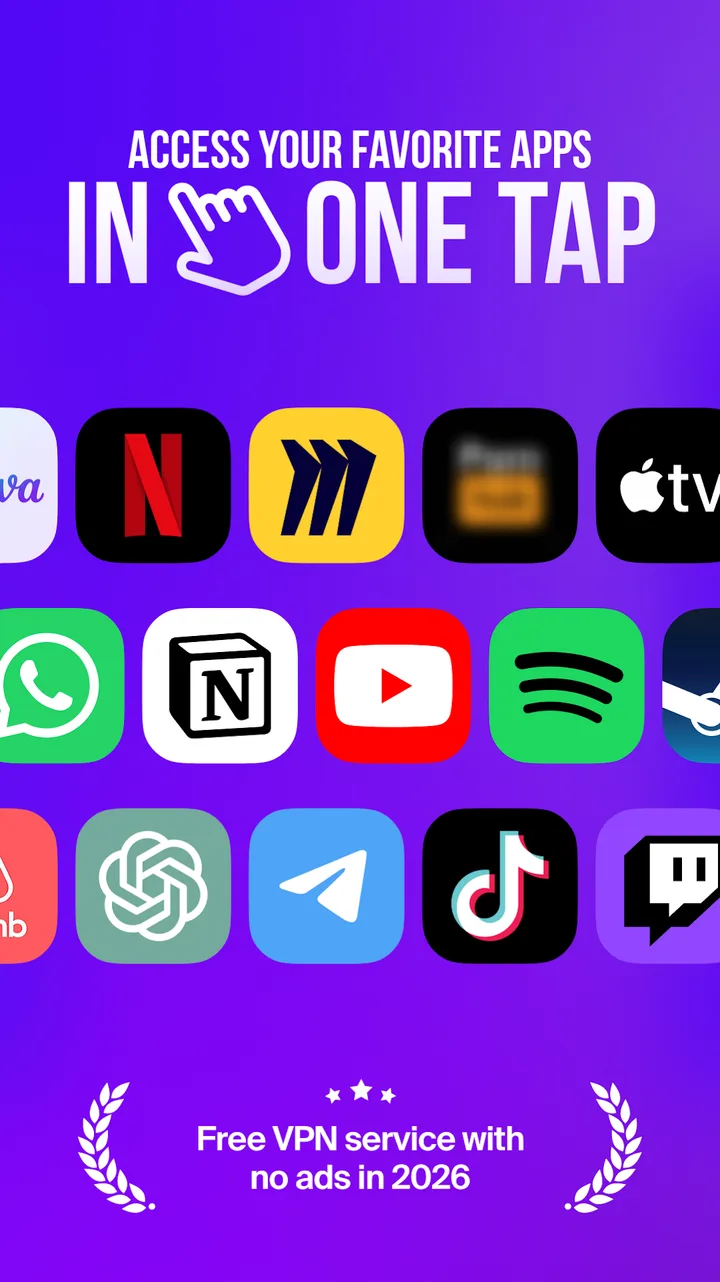 Lagom: Fast VPN Proxy screenshot 1