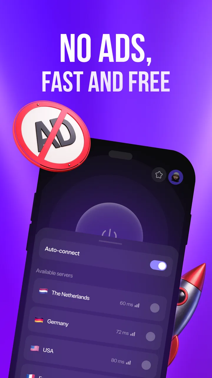 Lagom: Fast VPN Proxy screenshot 2