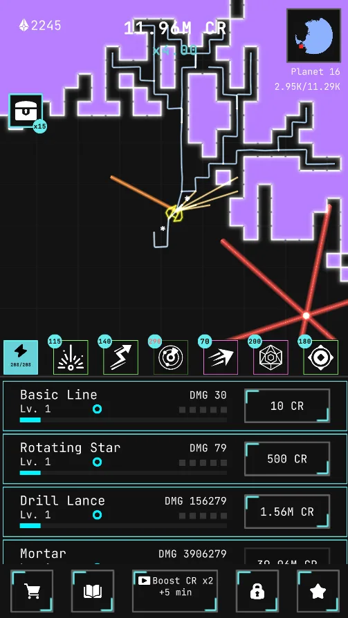 Auto Drill: Galaxy screenshot 4