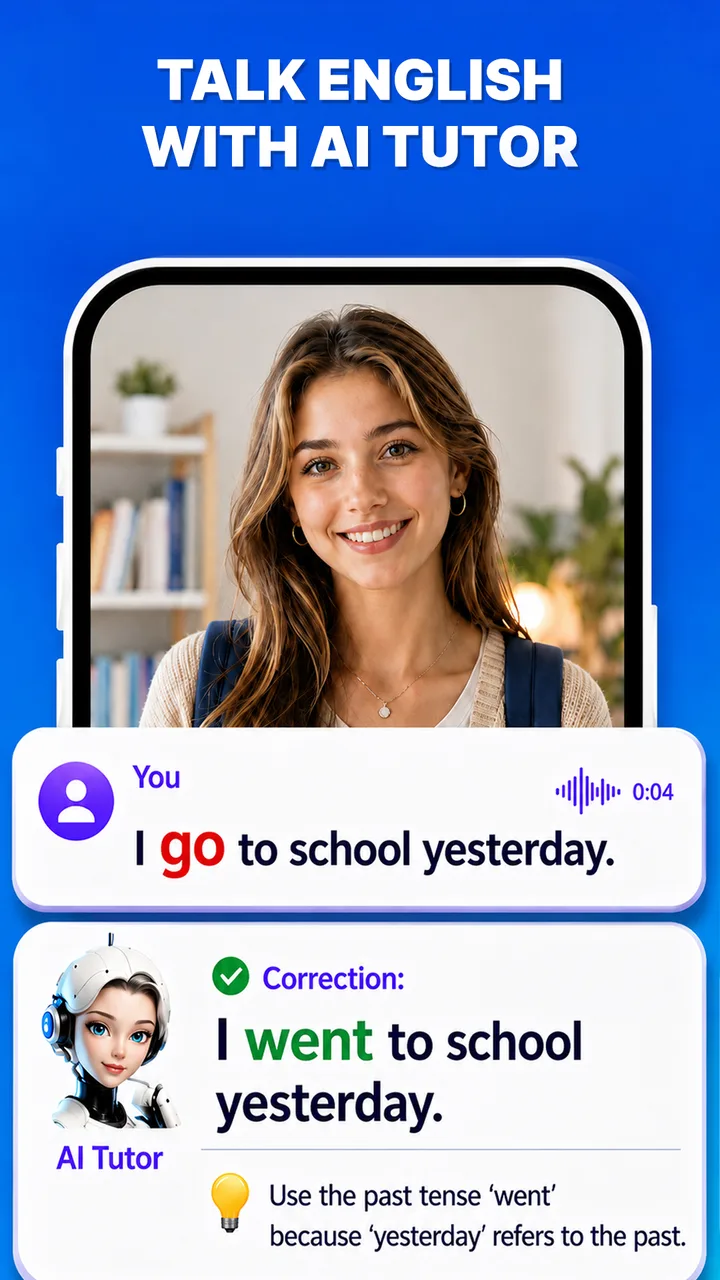 Fluza: AI Language Tutor screenshot 2