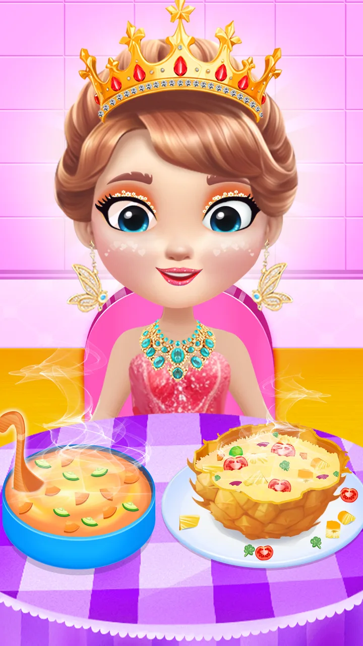 Cute princess babyshower screenshot 2