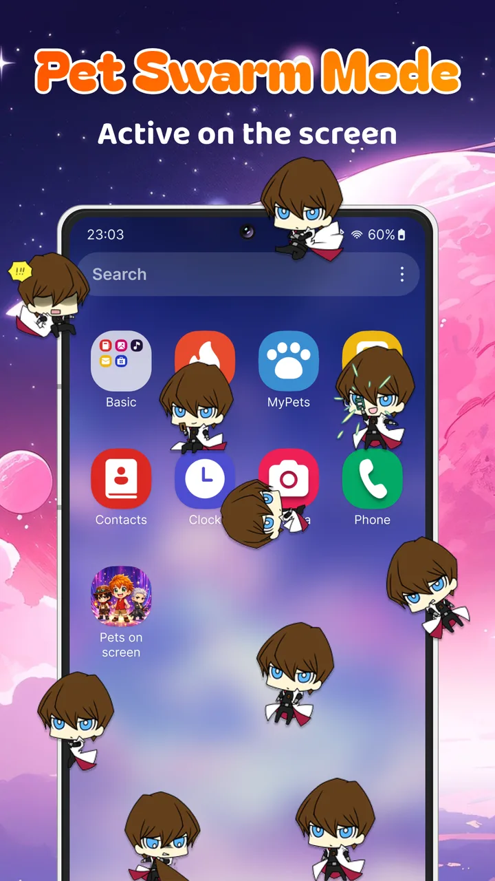 Anime Shimeji Pets On Screen screenshot 3