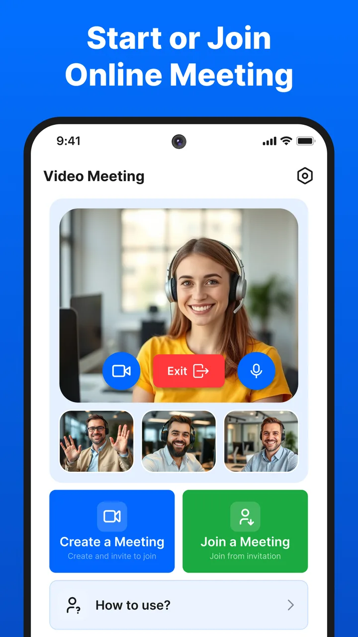 Meeting - Video Meeting screenshot 2