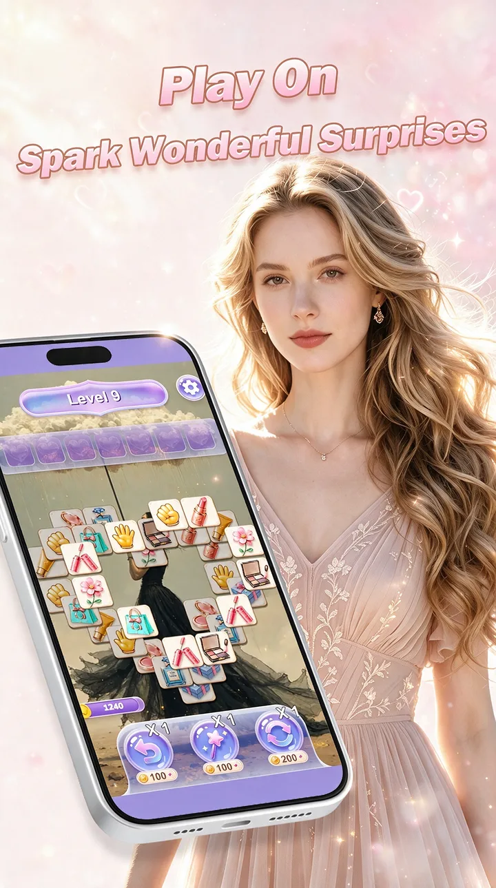 Love Gallery:Triple Match screenshot 2