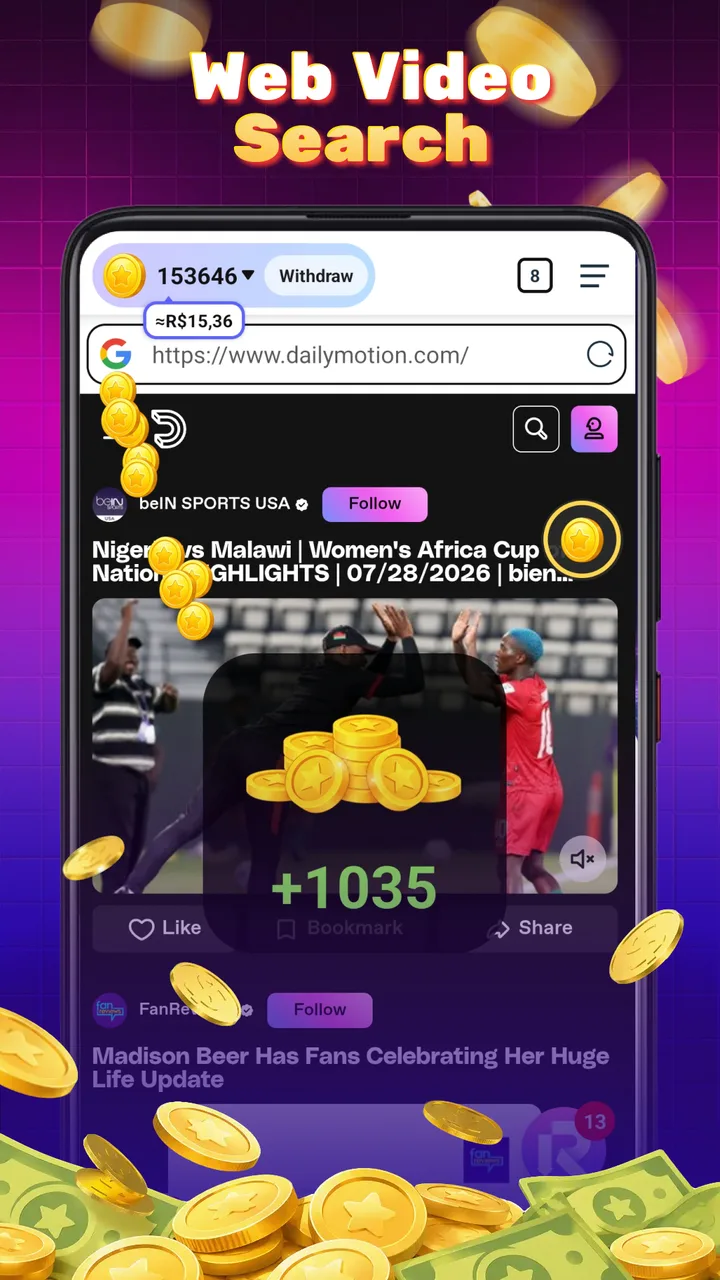Rich Downloader - lucky & earn screenshot 4