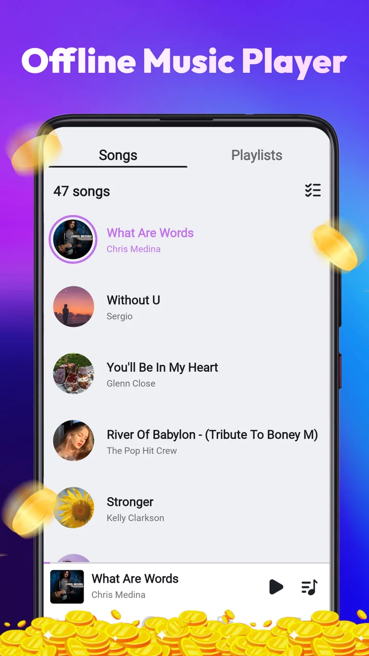 Lucky Beats - Music Player screenshot 4