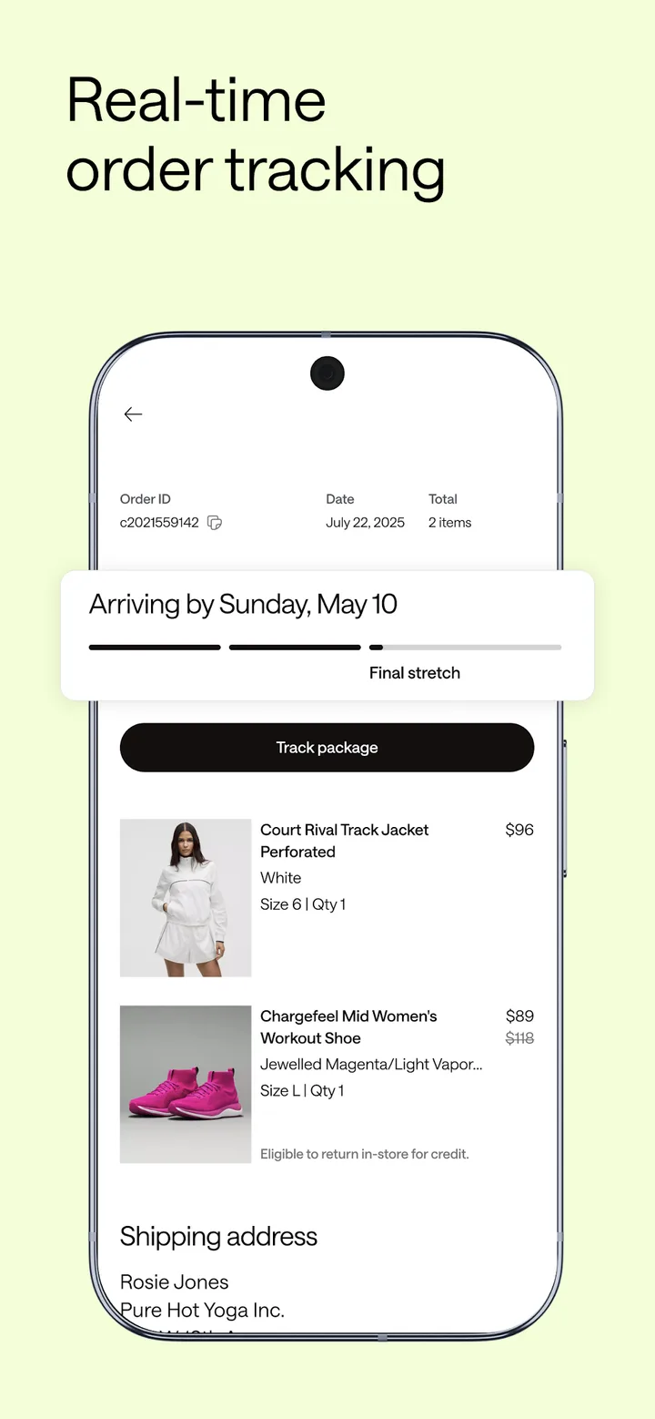 lululemon screenshot 4
