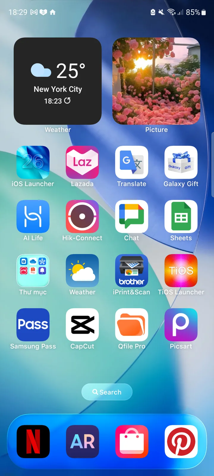 Launcher iOS 26 screenshot 3