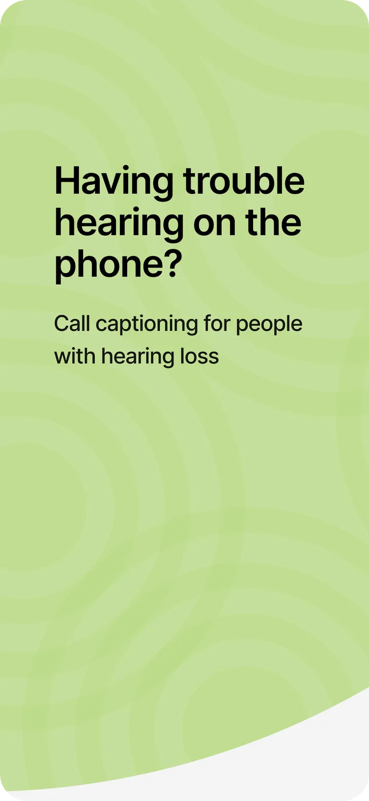 CaptionCall screenshot 1