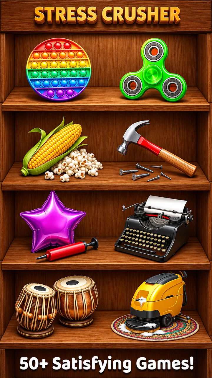 Stress Crusher Relaxing Games screenshot 1