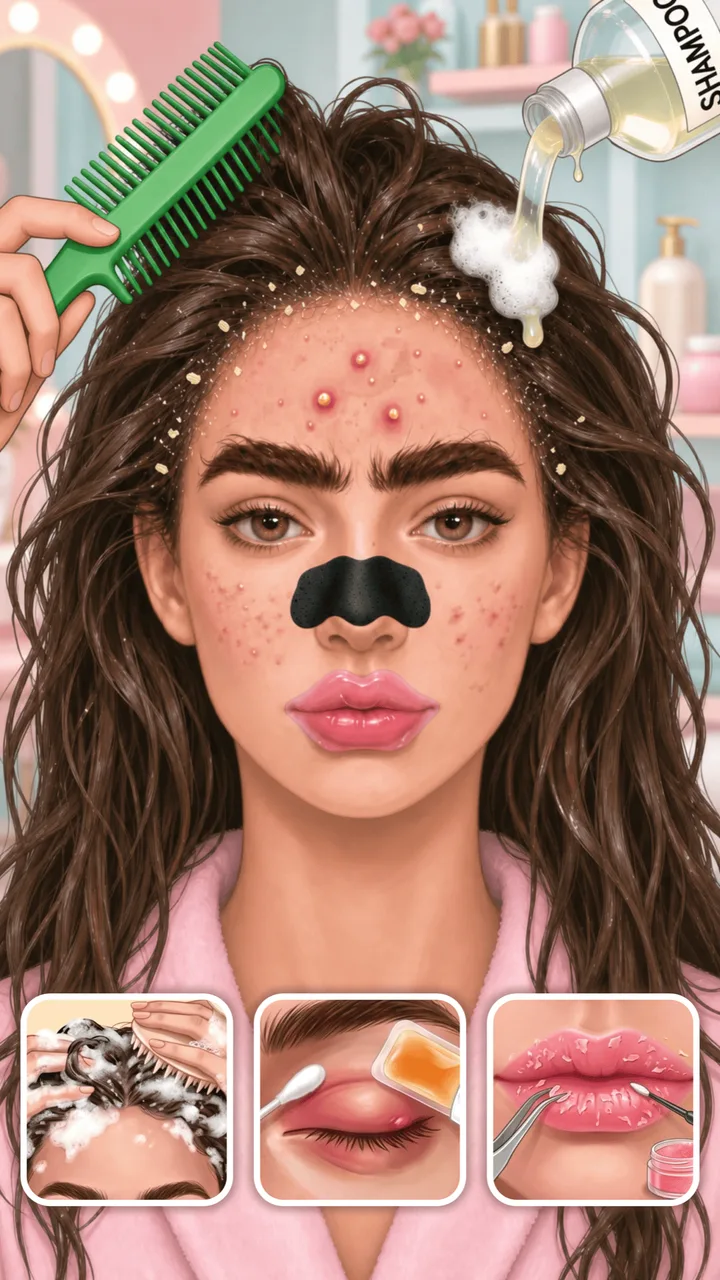 Makeup ASMR: Makeover Story screenshot 4