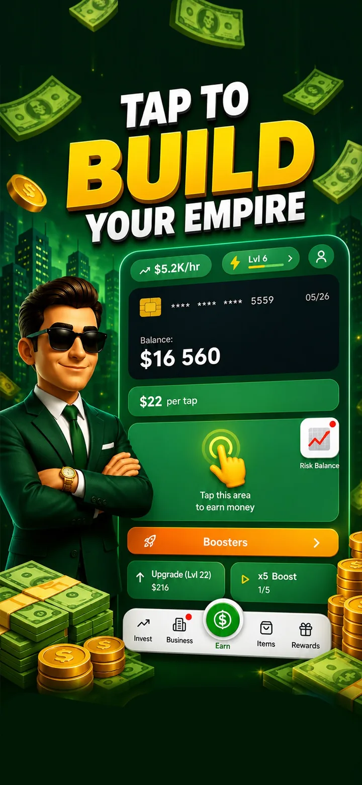 Money Tycoon Profit Tap screenshot 1
