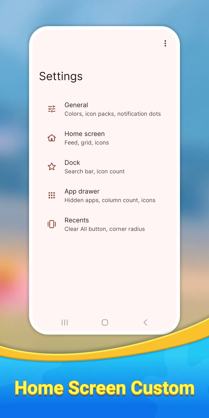 Nature Trio: Relax Launcher screenshot 3
