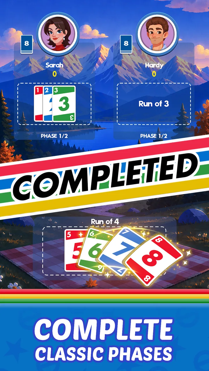 Phase 10: Casual Card Game screenshot 2