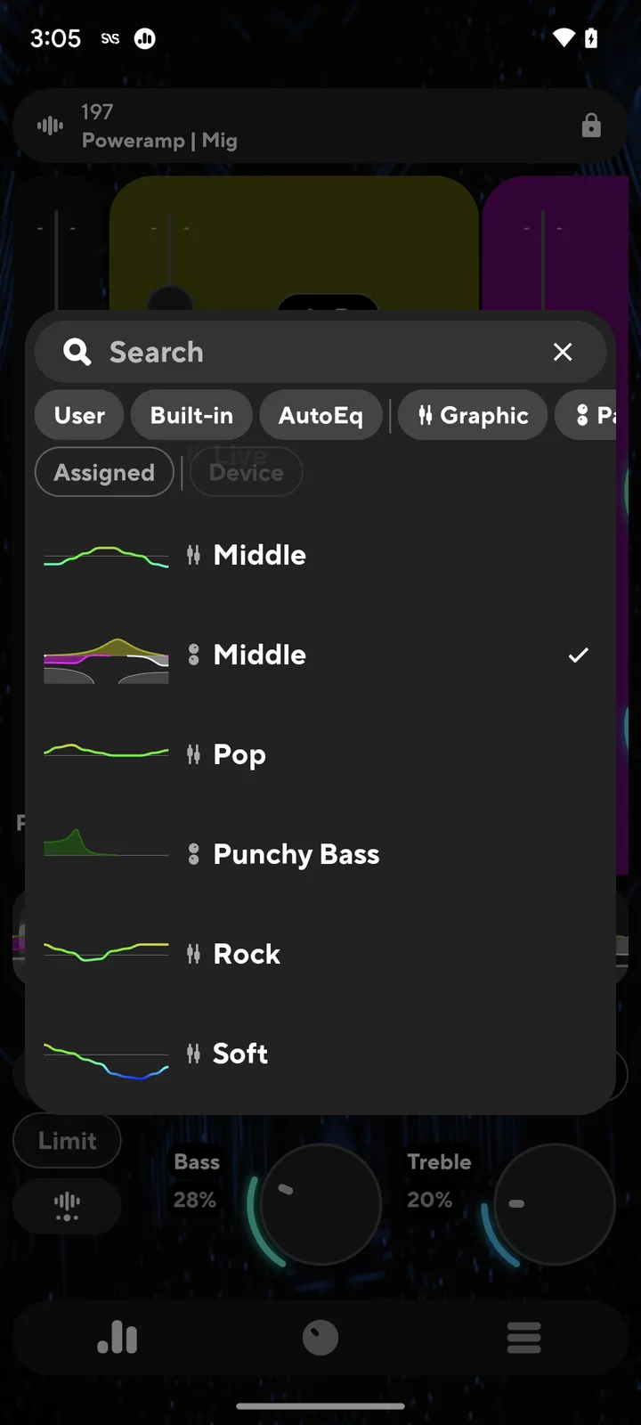 Poweramp Equalizer screenshot 4