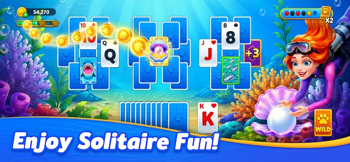 Solitaire TriPeaks Journey screenshot 1