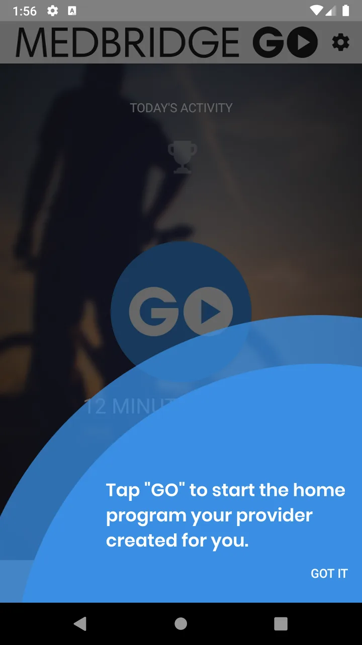 Medbridge GO for Patients screenshot 1