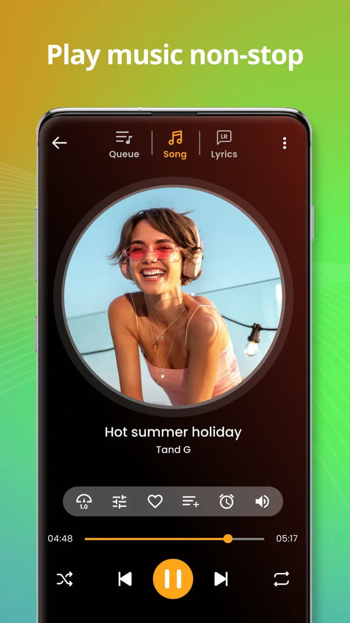 Music player screenshot 3
